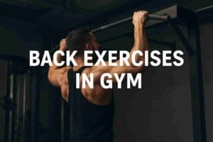 Back Exercises in Gym