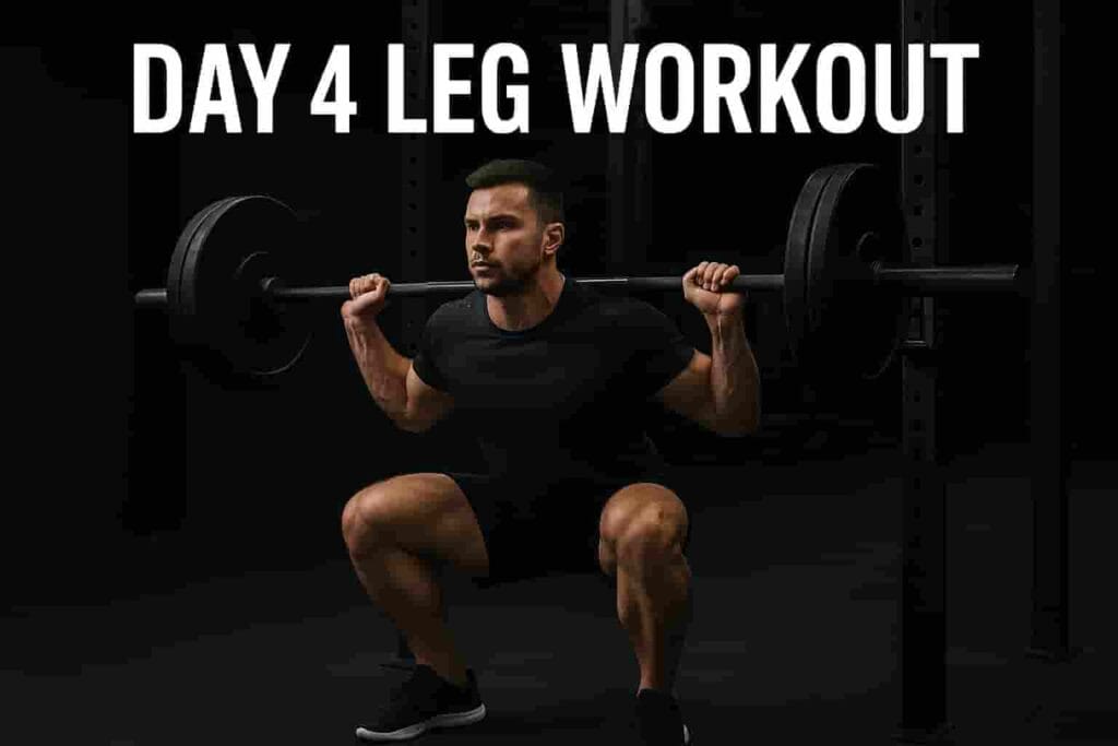 Day 4 Leg Workout Exercises