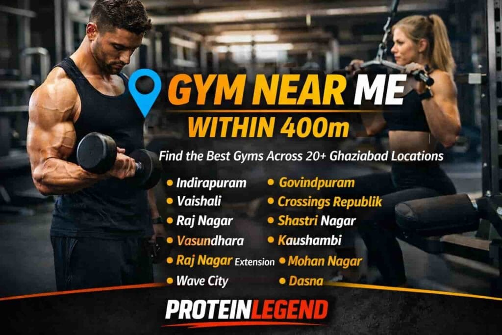 Gym Near Me Within 400m in Ghaziabad