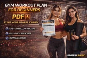 Gym Workout Plan for Beginners PDF
