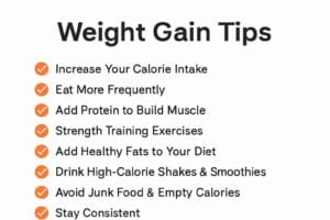 Healthy Weight Gain Tips