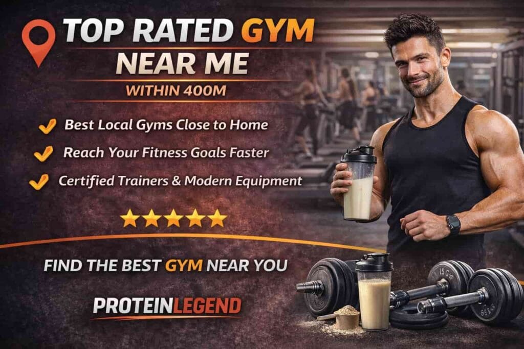 Top Rated Gym Near Me Within 400m