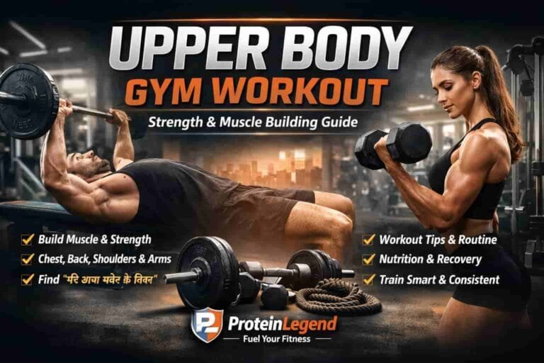 Upper Body Gym Workout Guide for Strength & Muscle | ProteinLegend