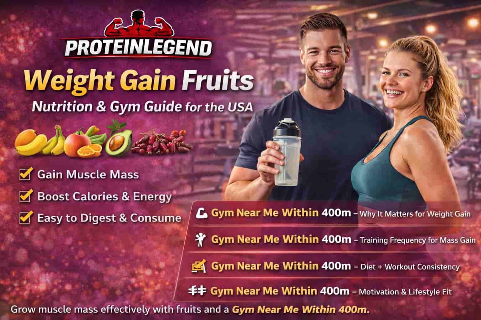 Weight Gain Fruits