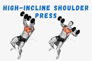 High-incline shoulder press