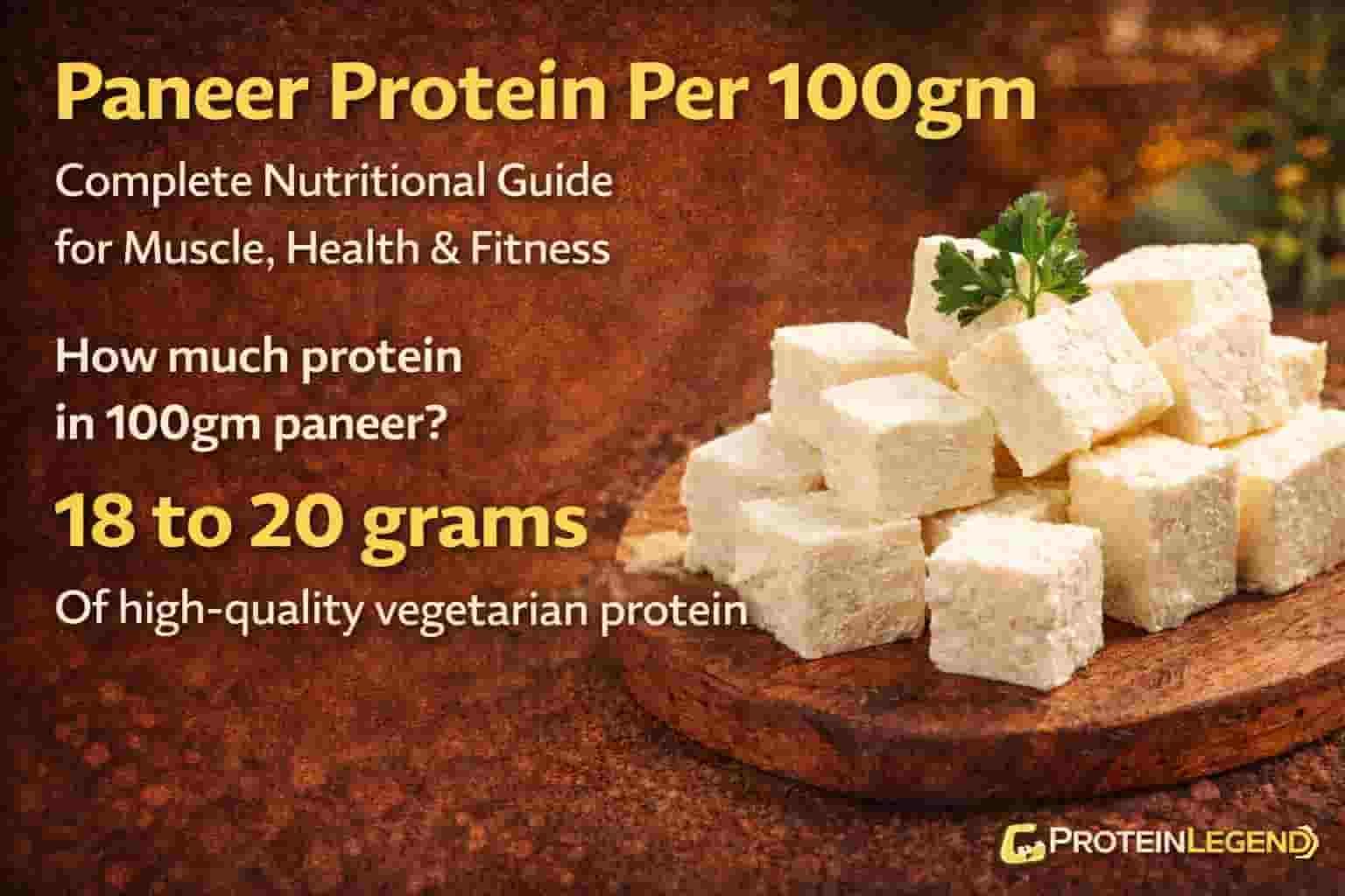 Paneer Protein Per 100gm