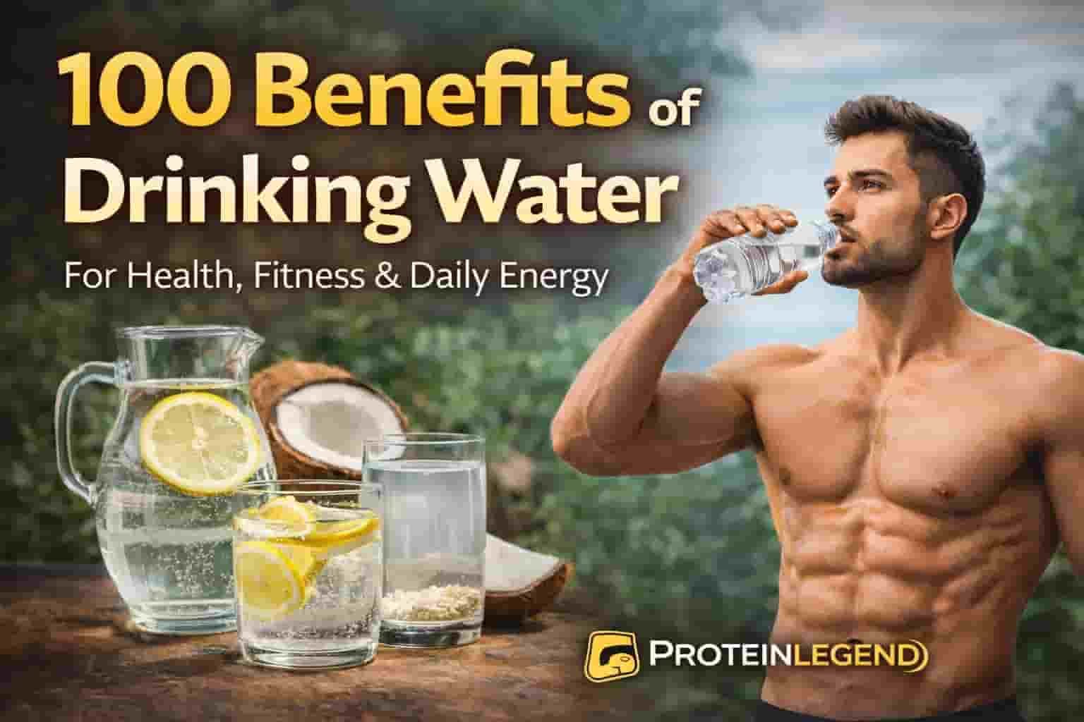 Top Best 100 benefits of drinking water