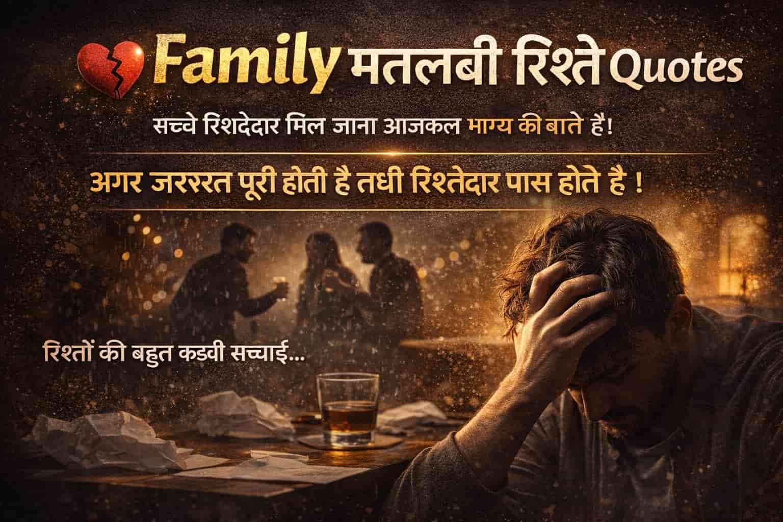family matlabi rishte quotes