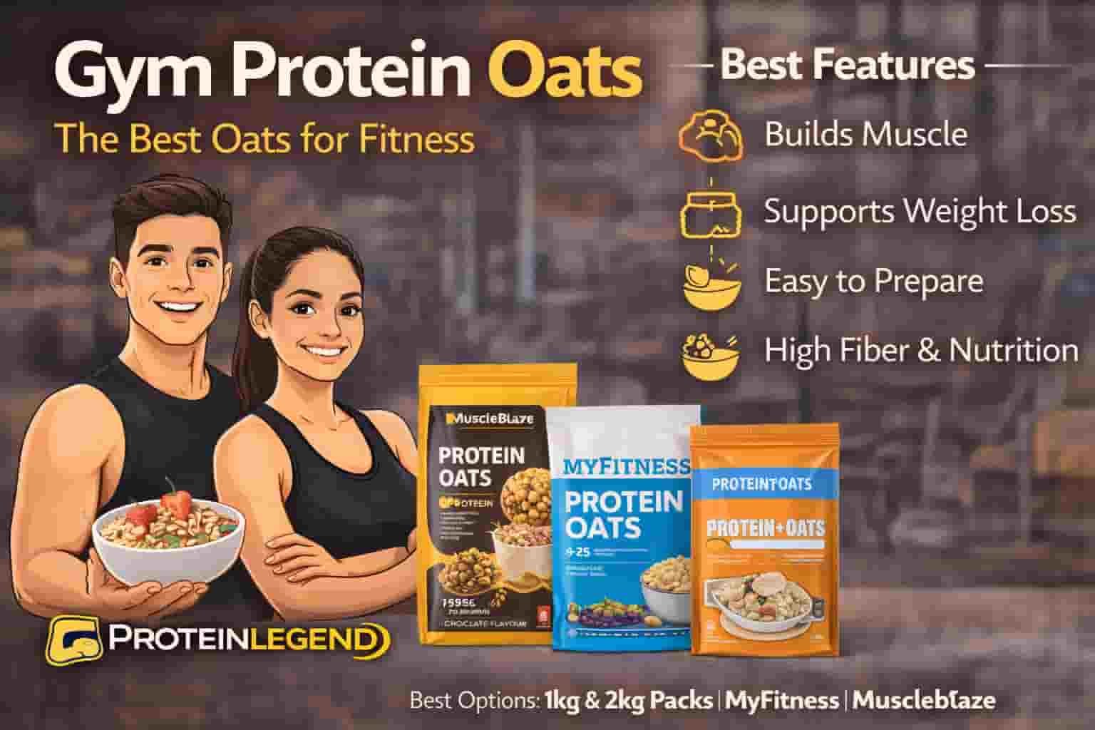 Best Gym Protein Oats