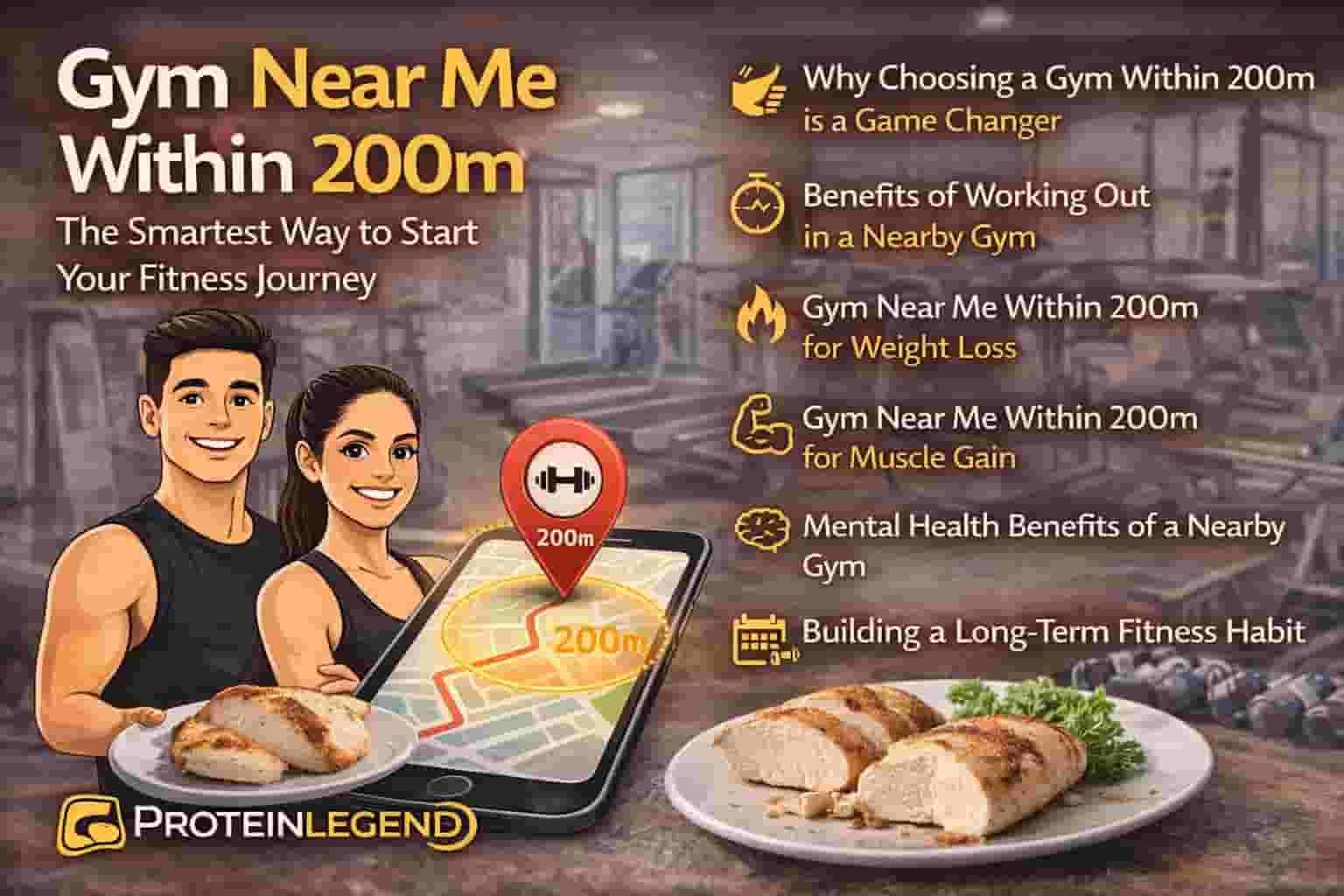 Gym Near Me Within 200m