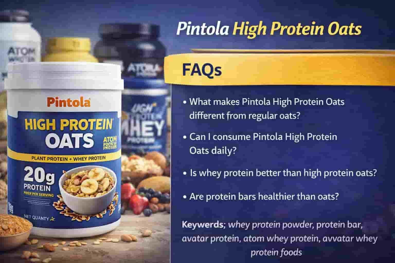 Pintola High Protein Oats Top