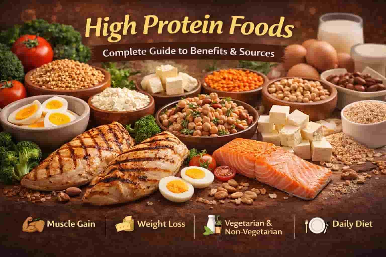 high protein foods